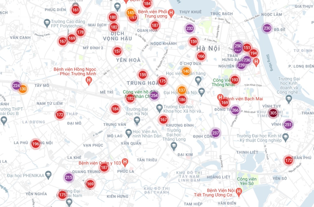 ô nhiễm không khí ở Hà Nội ảnh 1 o nhiem khong khi o Ha Noi anh 1