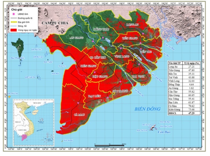 TPHCM nguy cơ ngập vào năm 2100 ảnh 2 TPHCM nguy co ngap vao nam 2100 anh 2