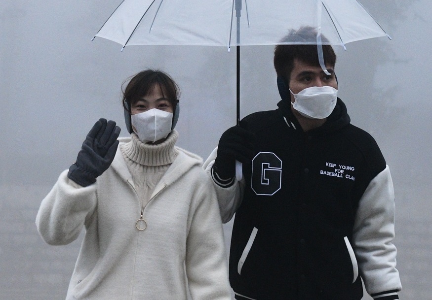 Mien Bac suong mu, nom am keo dai hinh anh