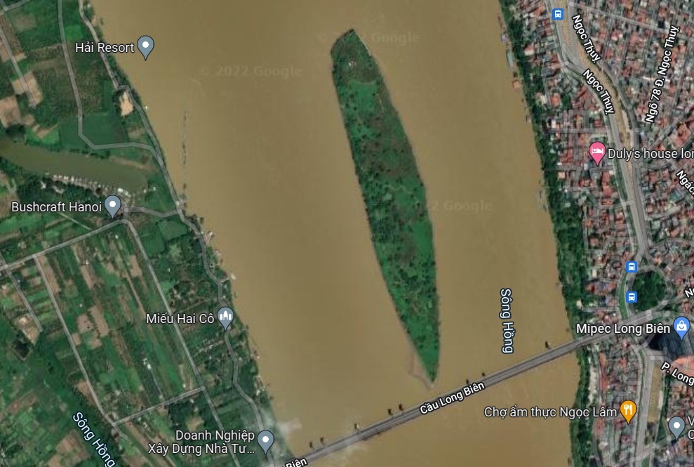 bai giua song Hong thanh cong vien anh 1