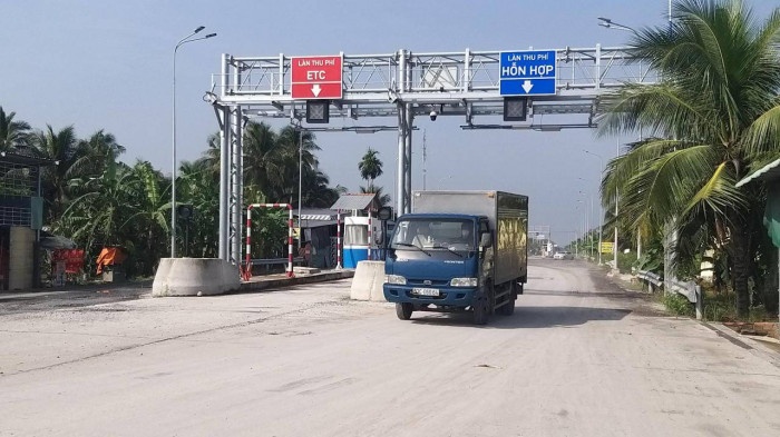 BOT Cai Lay thu phi tro lai anh 2