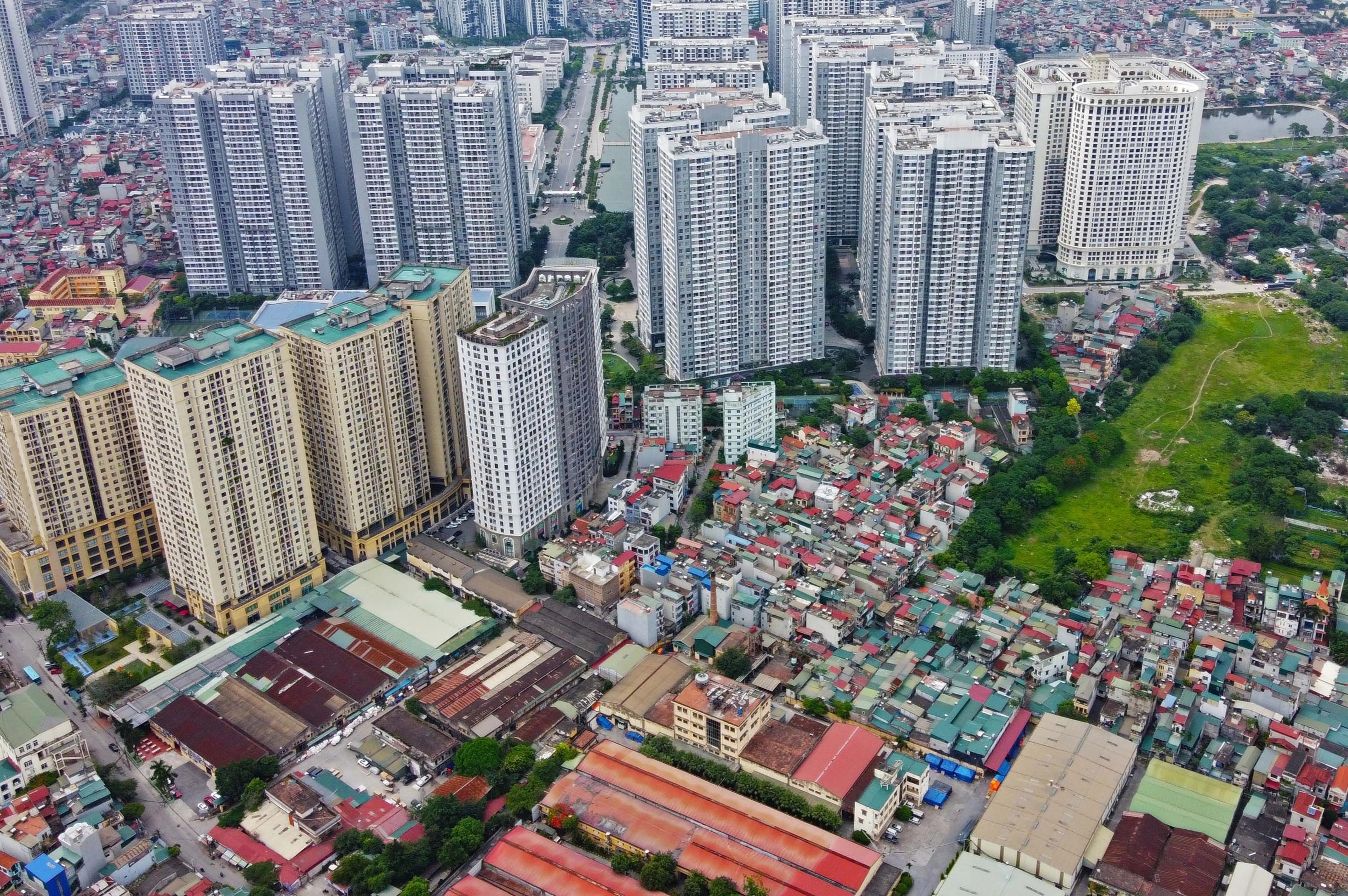 Canh nhech nhac canh du an chung cu cao cap hinh anh