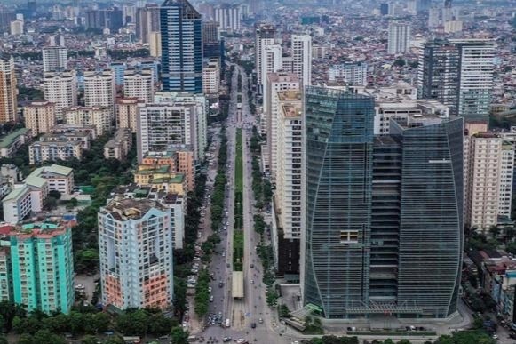 Hang loat sai pham o truc duong co chung cu day dac tai Ha Noi hinh anh