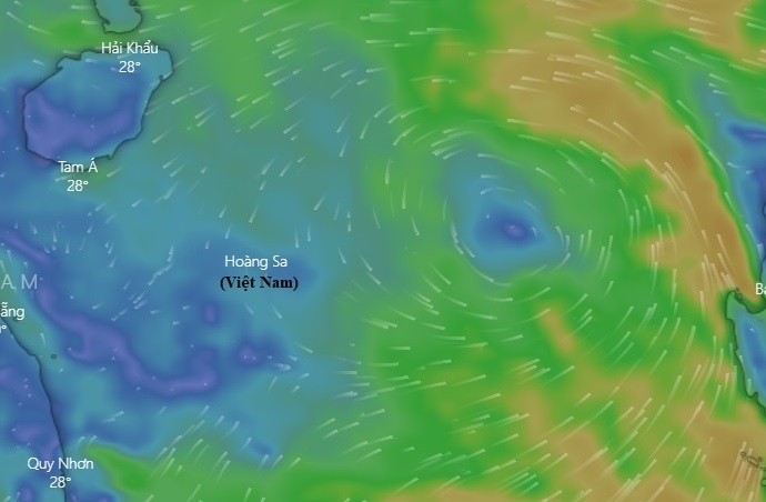 Bien Dong co the hung bao 3 ngay toi hinh anh