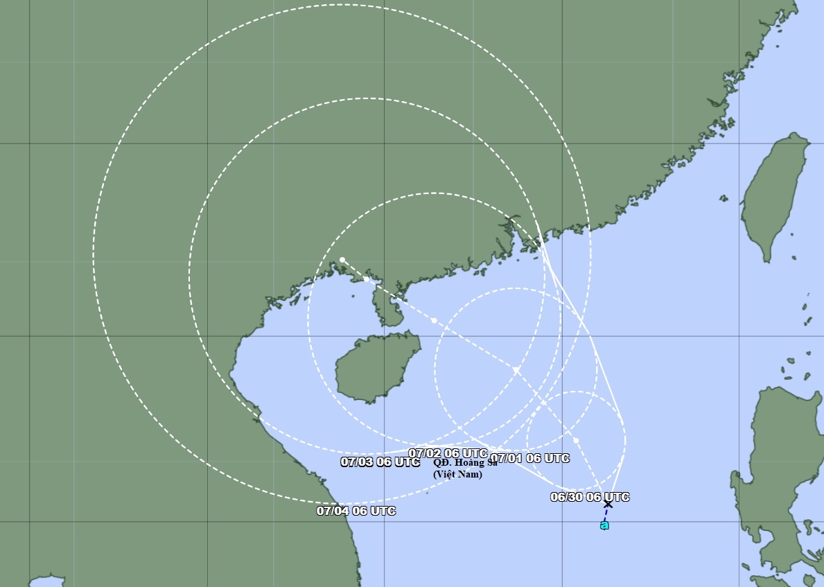 ap thap nhiet doi tren Bien Dong anh 2