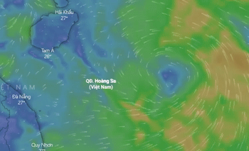 Du bao duong di cua ap thap nhiet doi tren Bien Dong hinh anh