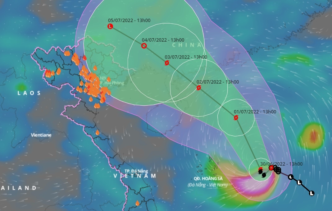 bao so 1 gay mua lon cho mien Bac anh 1