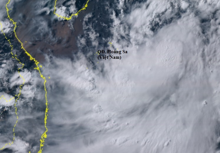 ap thap nhiet doi tren Bien Dong anh 1
