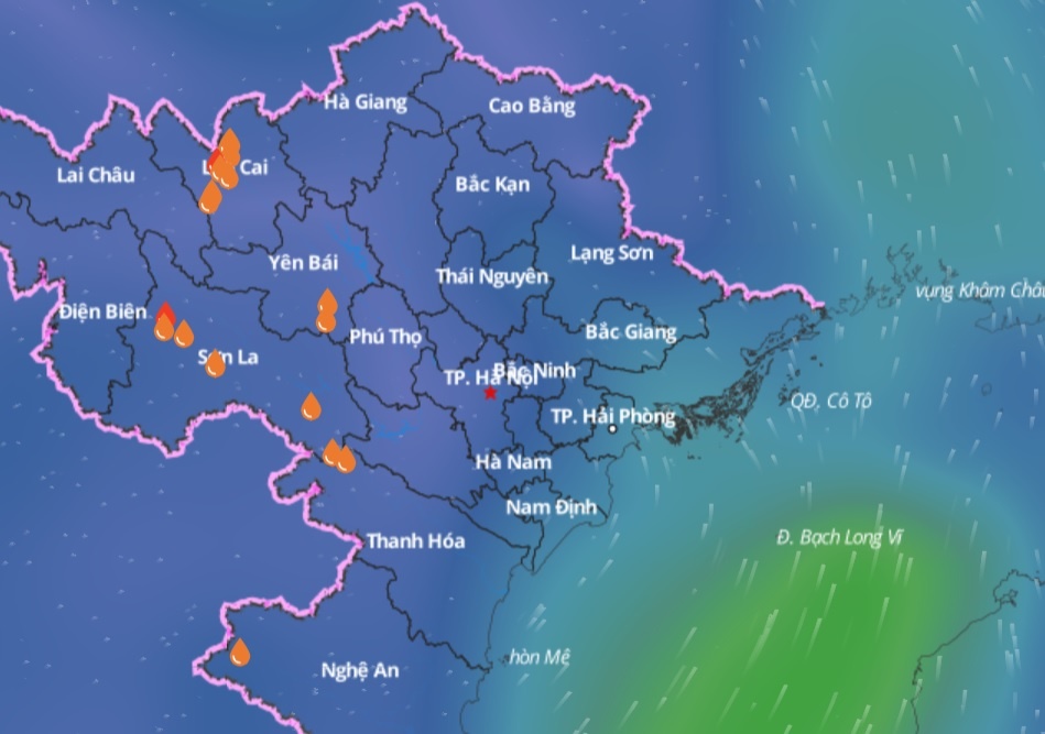 mien Bac mua lon anh 1