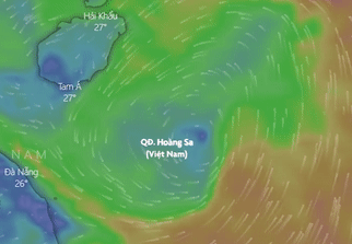 Du bao duong di cua ap thap nhiet doi sap manh thanh bao hinh anh