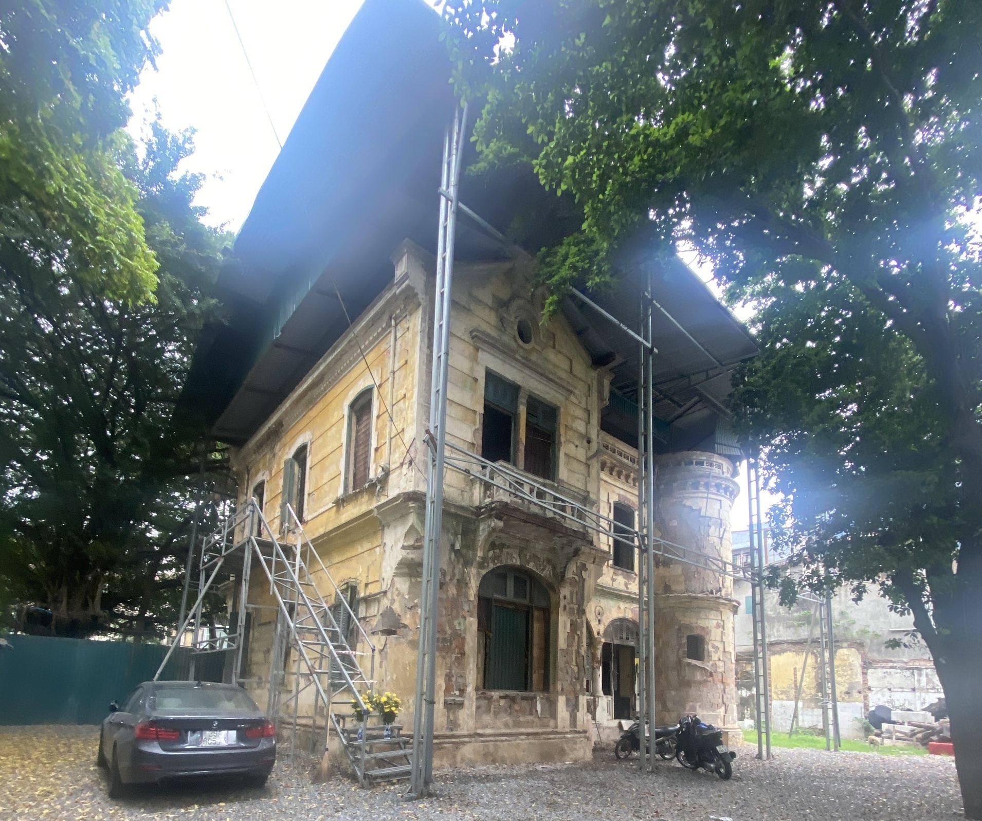 biet thu cu o Ha Noi anh 1