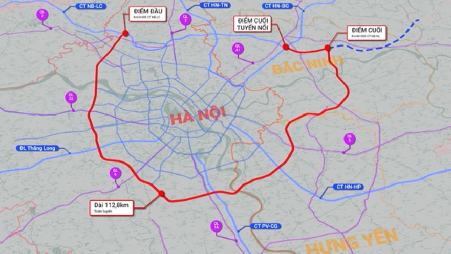 Khoi cong xay dung vanh dai 4 vao nam 2023 hinh anh