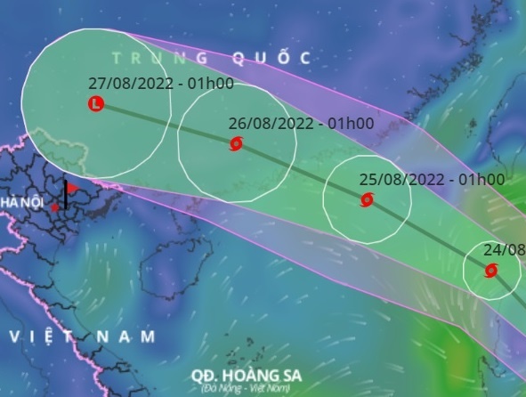 Bao Ma-on manh len truoc khi vao Bien Dong hinh anh