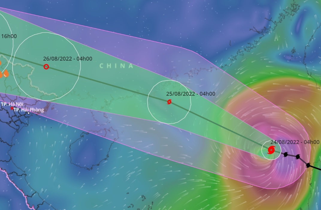 Bao so 3 tang cap, mien Bac co the mua lon trong hai ngay hinh anh