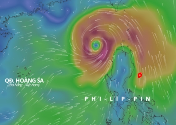 Du bao duong di cua bao Ma-on truoc khi vao Bien Dong hinh anh