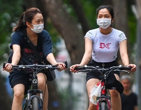 Ha Noi tinh thi diem lan duong danh cho xe dap hinh anh