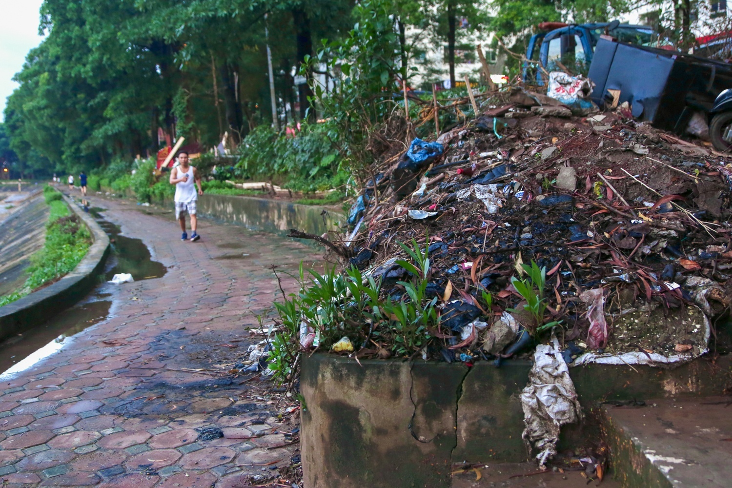 cong vien Bac Linh Dam anh 1
