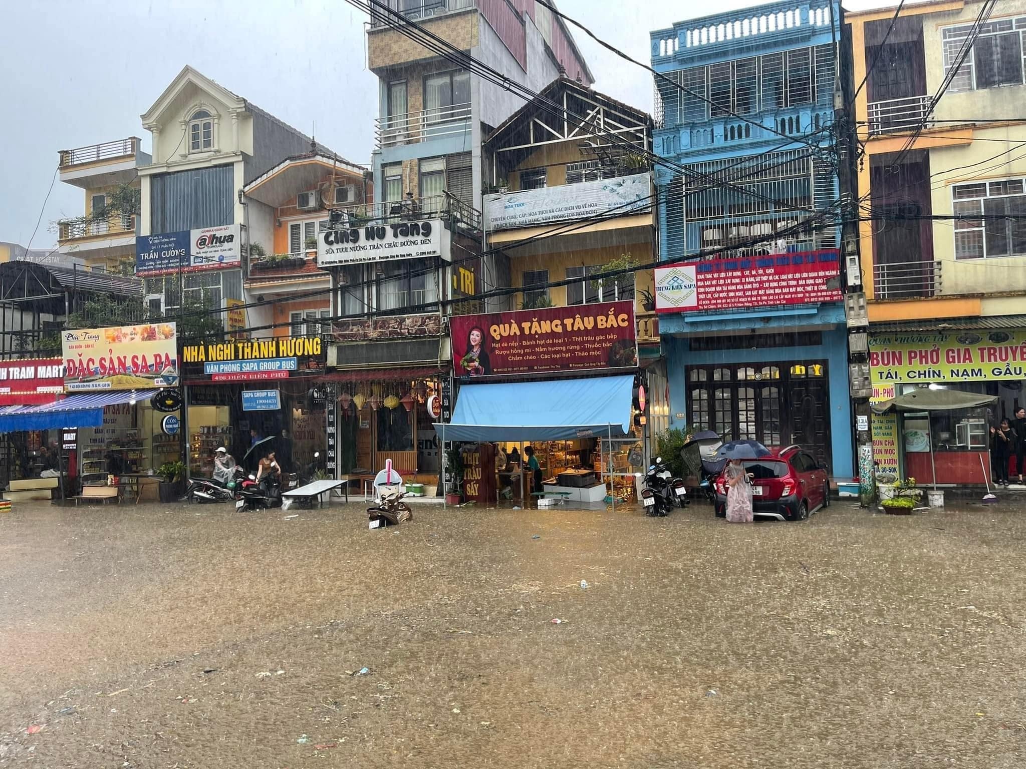 ngập ở Sa Pa ảnh 1 ngap o Sa Pa anh 1