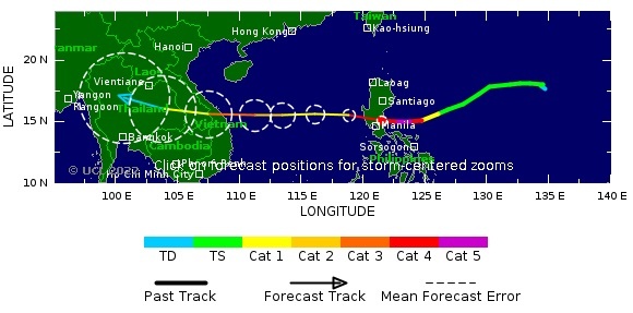 bao Noru vao mien Trung anh 1