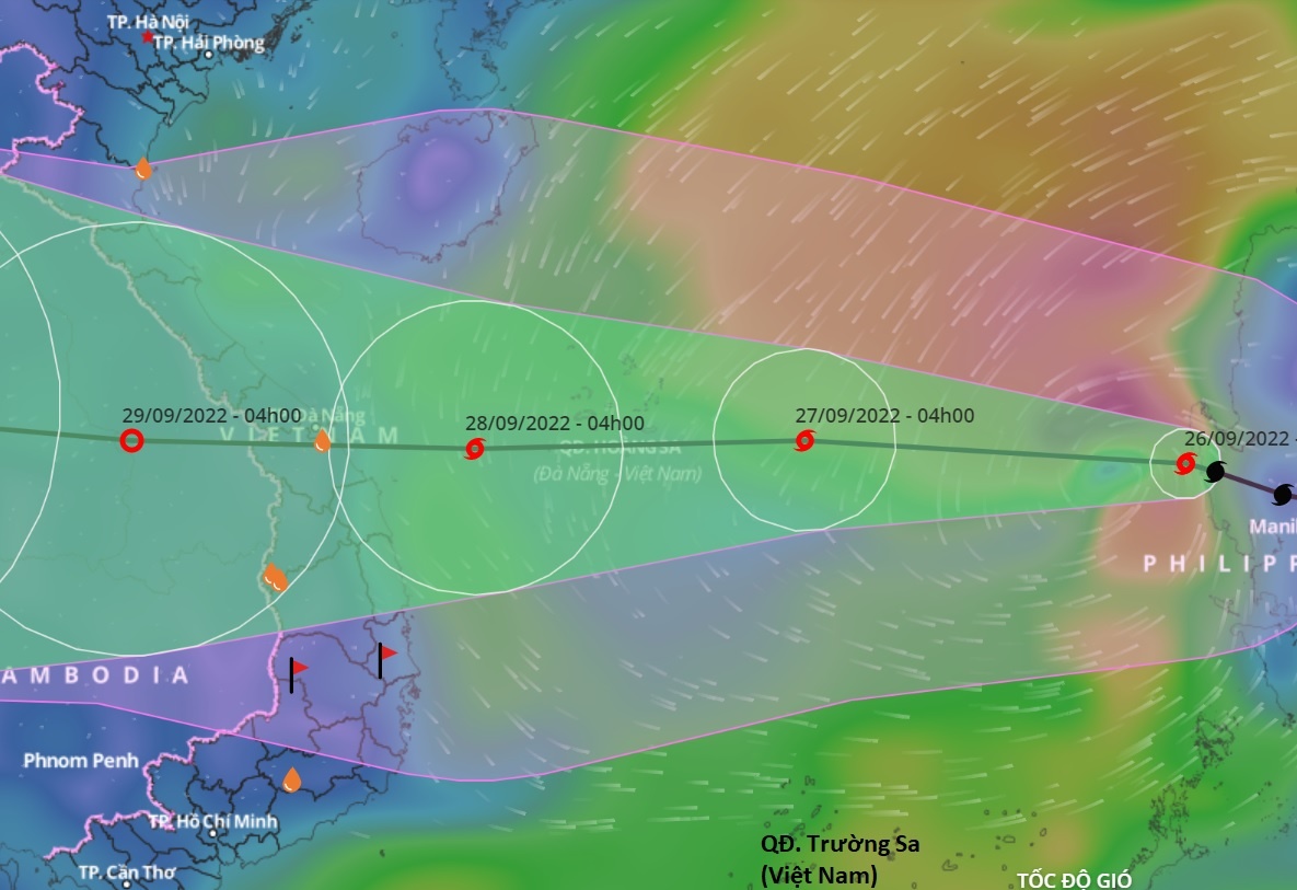 Bao Noru giat cap 17 khi ap sat dat lien, mien Trung sap mua lon hinh anh