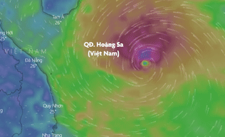 Du bao duong di cua bao Noru tren Bien Dong hinh anh