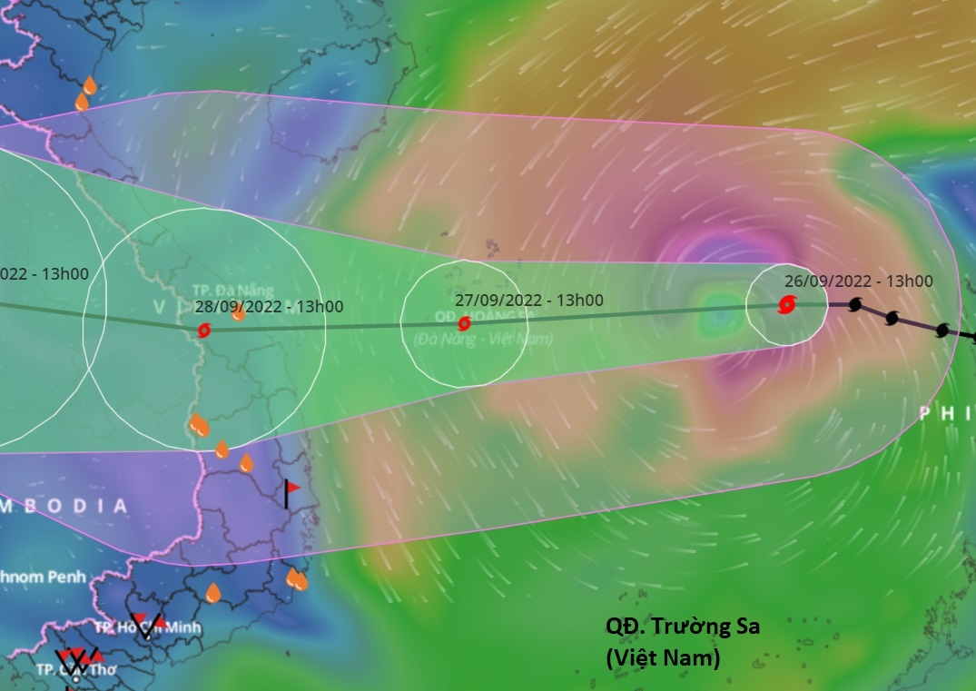 bao Noru tren Bien Dong anh 1