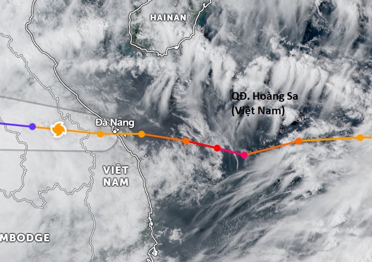 Vi sao bao Noru giam cap nhanh khi do bo? hinh anh
