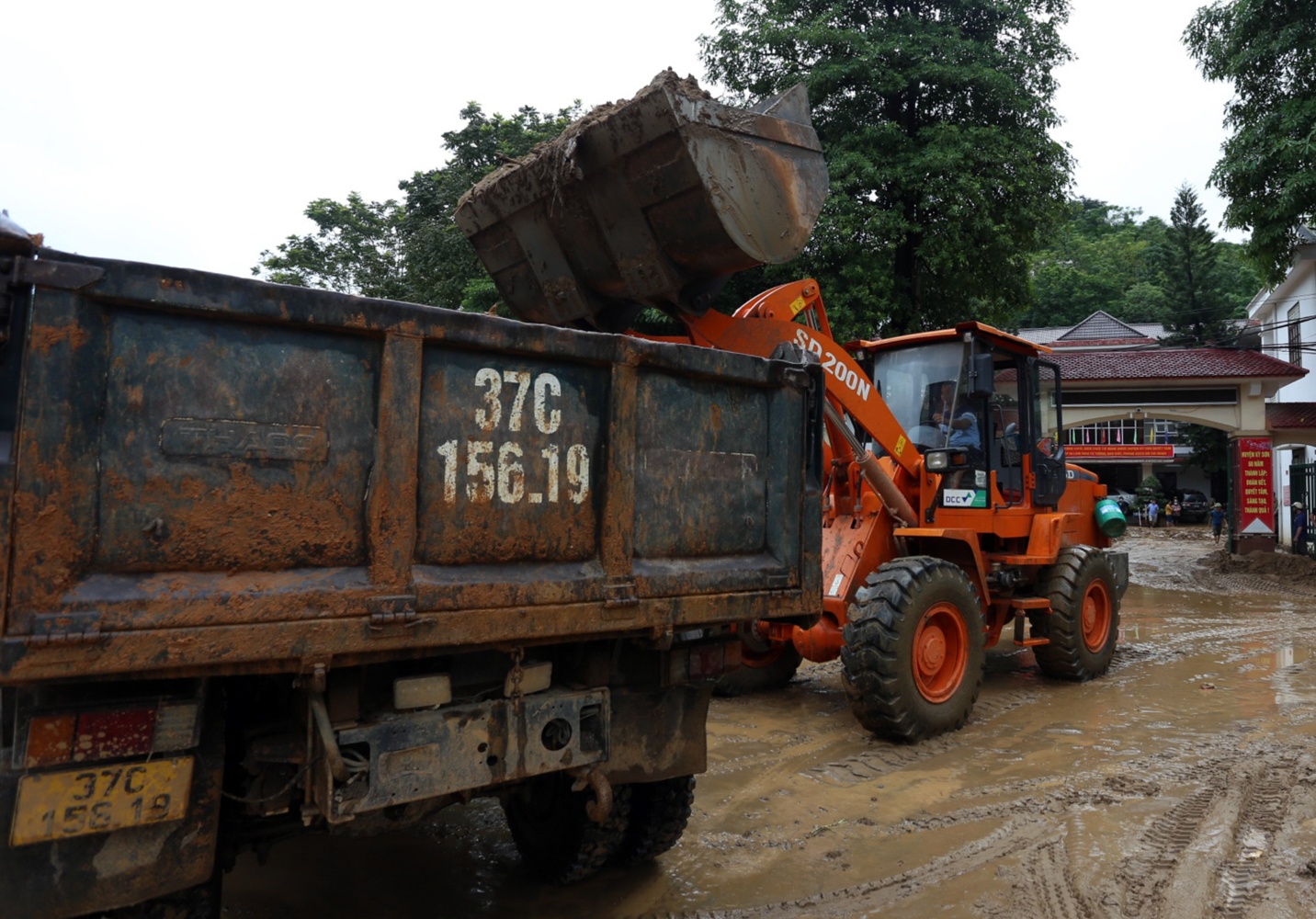 Lu quet o Nghe An anh 13