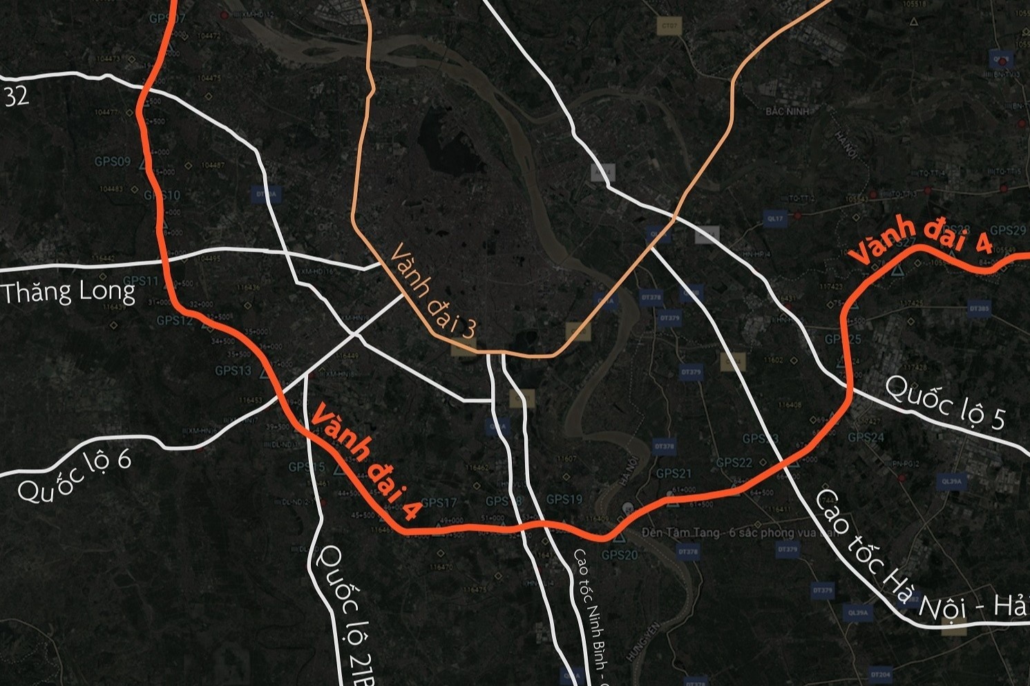 Hien ke phat trien ha tang doc vanh dai 85.800 ty bao quanh Ha Noi hinh anh