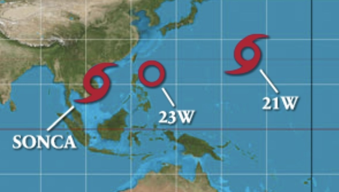 Bao noi bao vao Bien Dong hinh anh