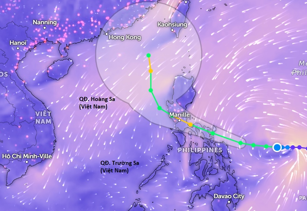 Bien Dong co the hung bao trong 2 ngay toi hinh anh