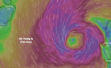 Du bao duong di cua bao so 7 tren Bien Dong hinh anh