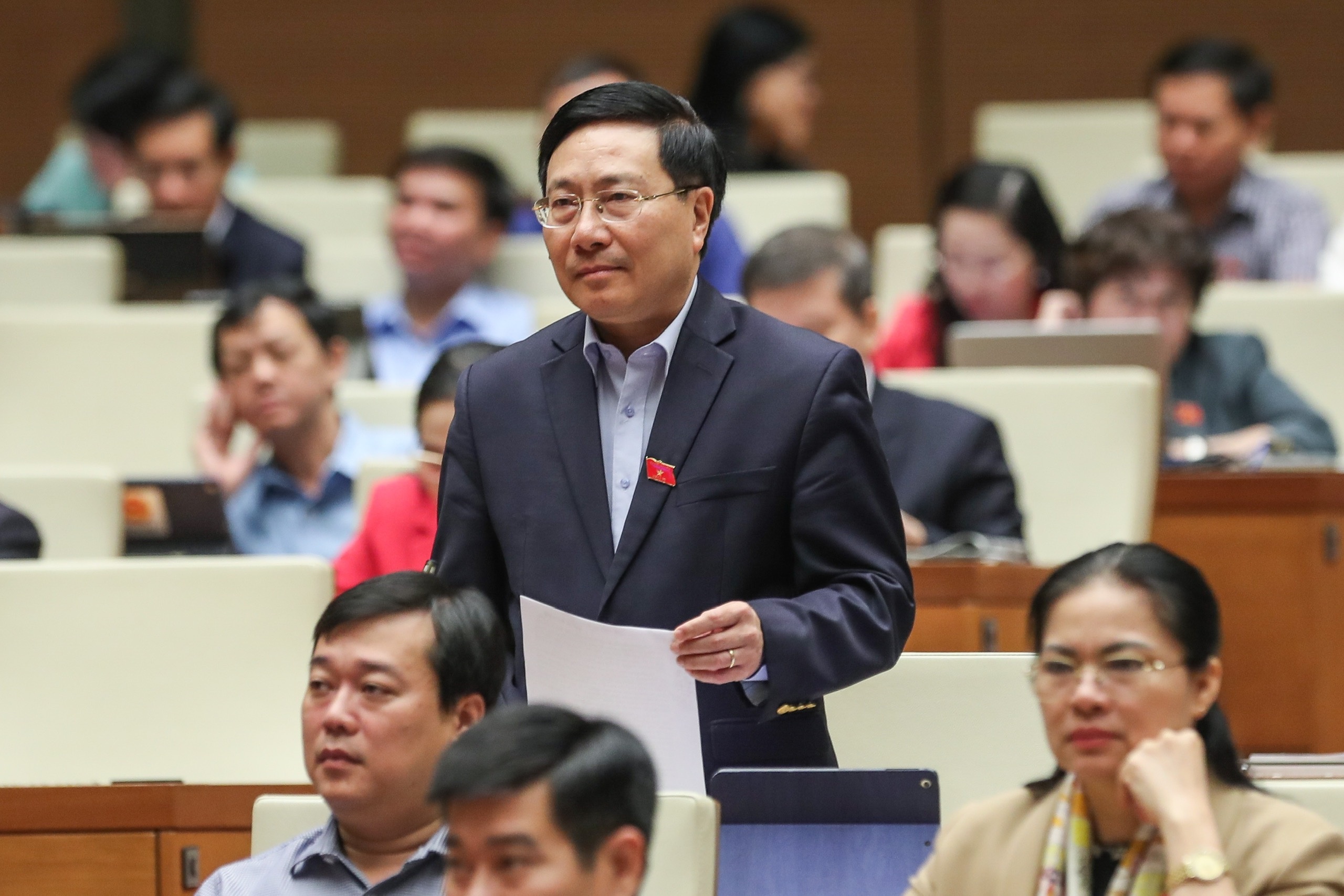 Se giam 17 tong cuc, 8 cuc va 145 vu sau khi sap xep lai bo may hinh anh