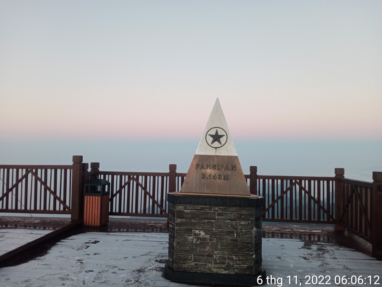 suong muoi o Fansipan anh 1