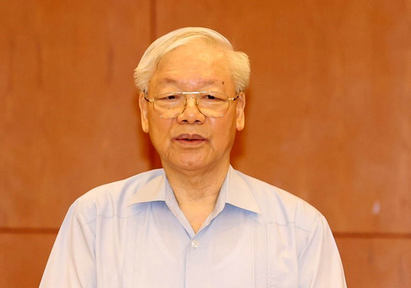 Tong bi thu chu tri hop Thuong truc Ban Chi dao phong chong tham nhung hinh anh