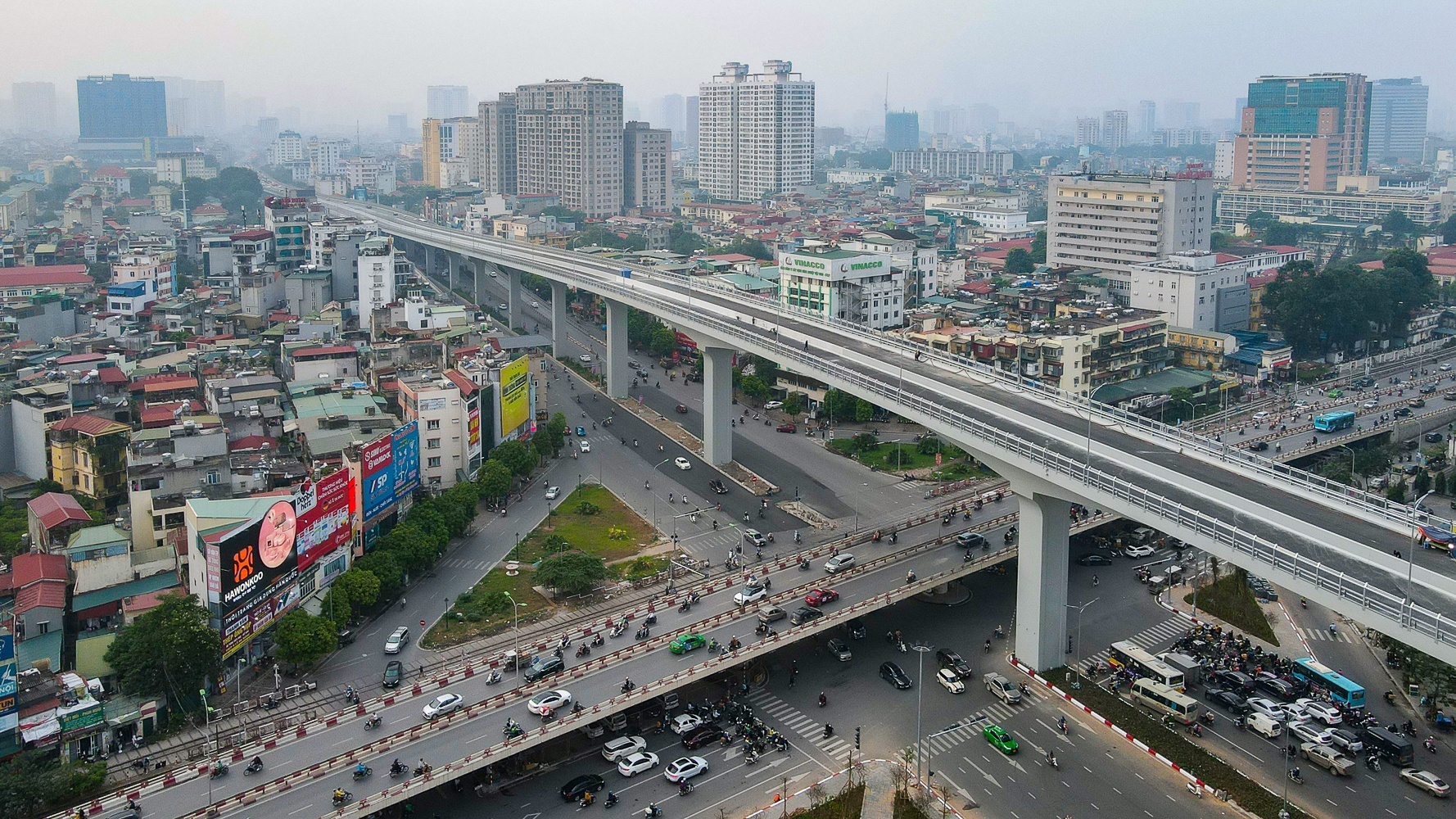 Du bao them diem un tac khi thong xe tuyen vanh dai chuc nghin ty hinh anh