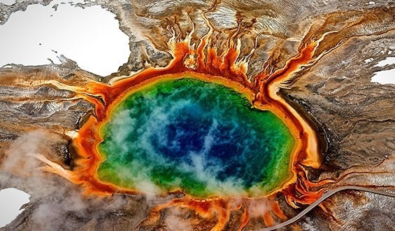 Bi mat chet choc sau ve dep me hon cua cong vien Yellowstone hinh anh