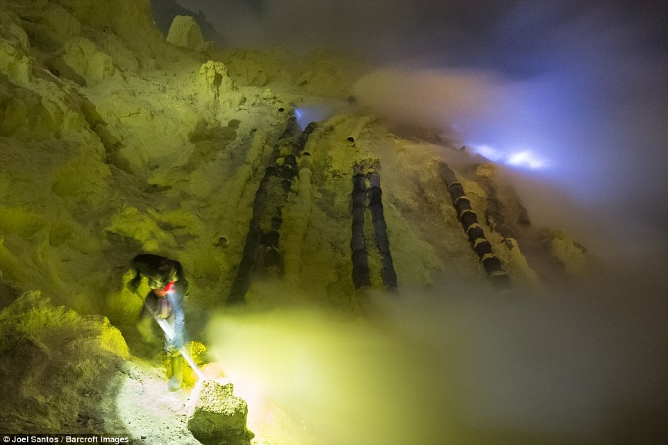 khai thac luu huynh o Indonesia anh 11