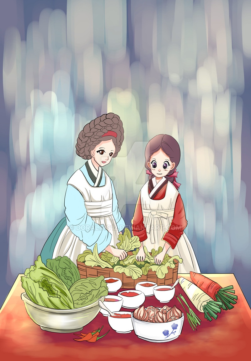 Linh hon am thuc Han Quoc. anh 7