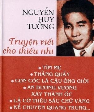Nha van Nguyen Huy Tuong voi cam hung sach thieu nhi hinh anh
