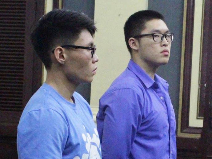 9X tan cong canh sat giao thong duoc tra tu do tai toa hinh anh