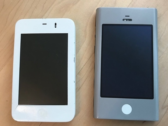 Xuat hien ban thu nghiem iPhone dau tien hinh anh