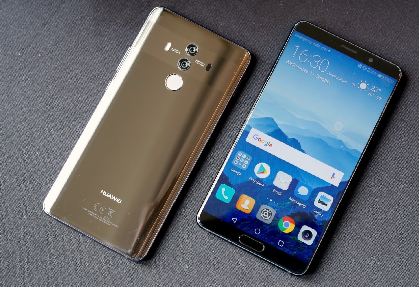 Huawei Mate 10 Mate 10 Pro ra mat, gia ngang iPhone X hinh anh