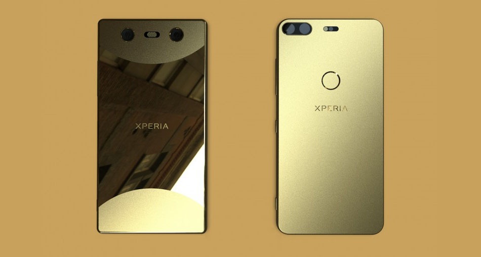 Smartphone 2018 cua Sony co vien man hinh mong anh 2