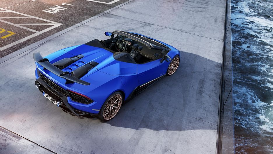 Mui tran Lamborghini Huracan Performante Spyder anh 3