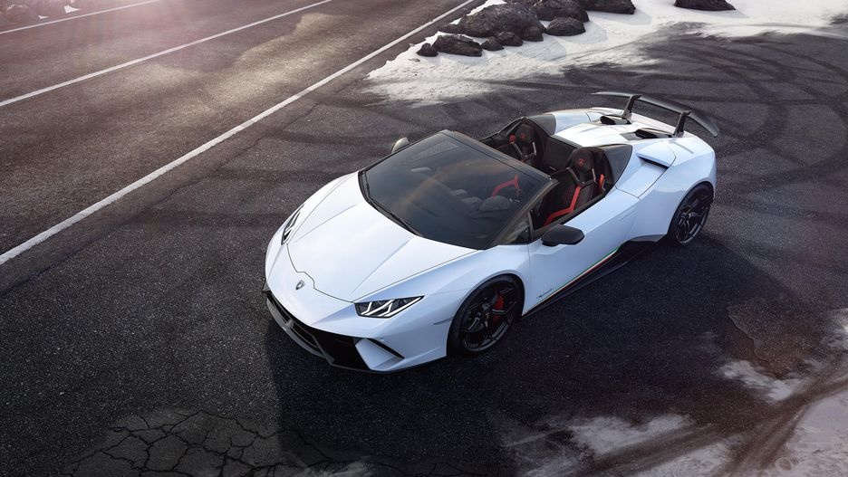 Mui tran Lamborghini Huracan Performante Spyder anh 4