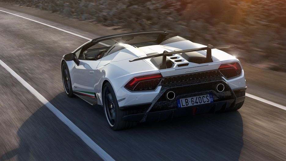 Mui tran Lamborghini Huracan Performante Spyder anh 8
