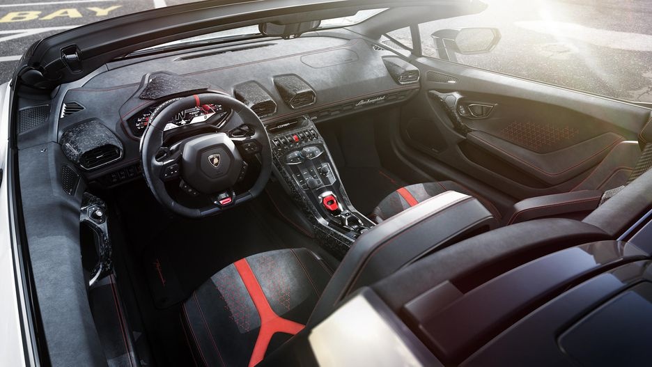 Mui tran Lamborghini Huracan Performante Spyder anh 7