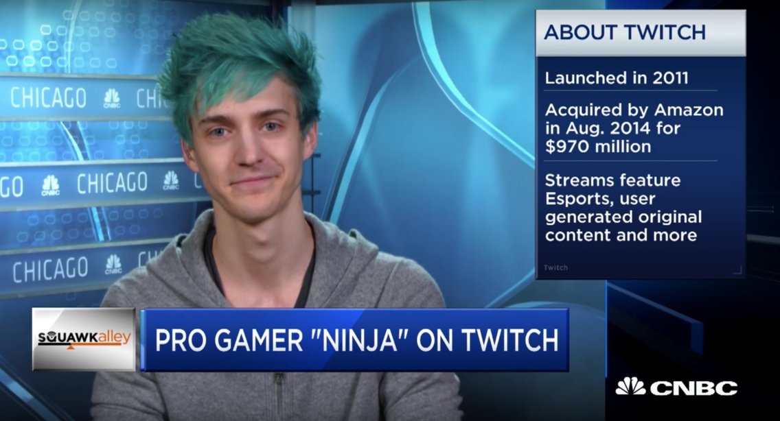 Tyler 'Ninja' Blevins voi CNBC hinh anh