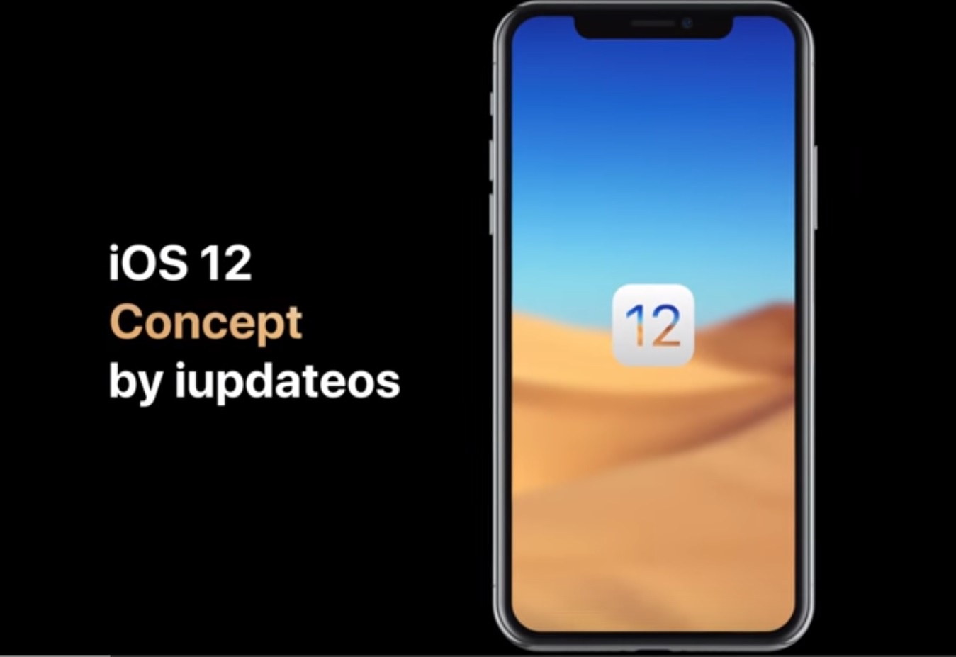 Concept iOS 12 của Iupdateos ảnh 1 Concept iOS 12 cua Iupdateos anh 1